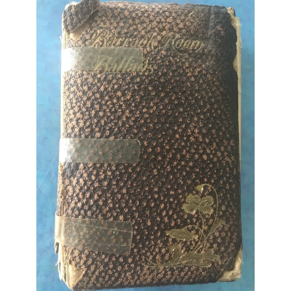 Rare vintage Rudyard Kipling  Barrack Room Ballads 1899
